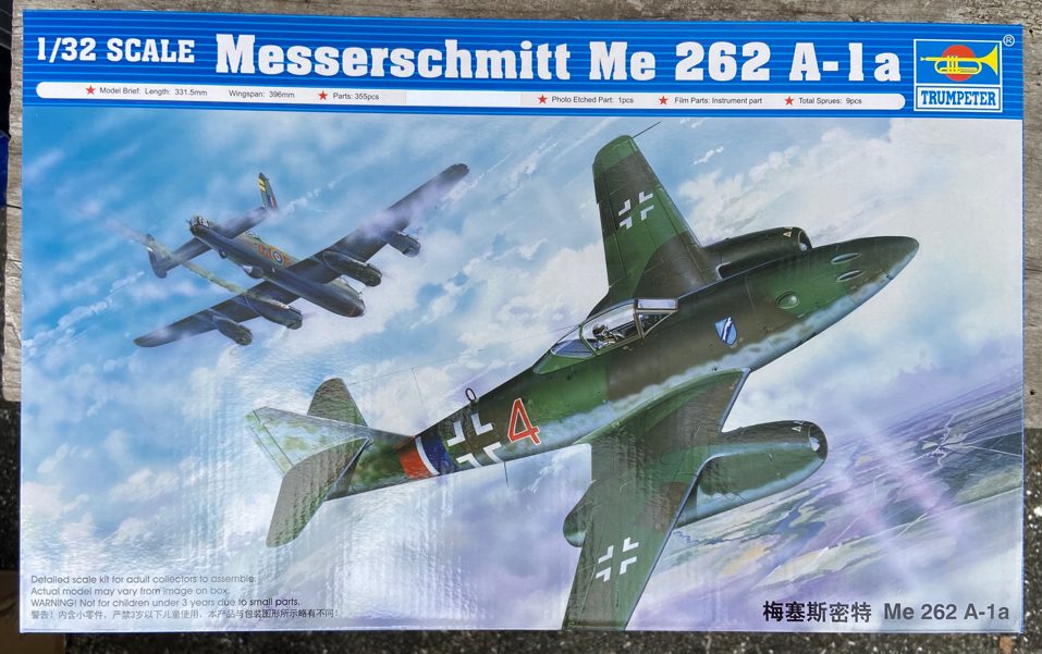 1/32 trumpeter Me 262 A-1a