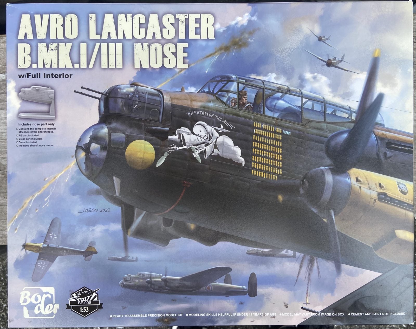 1/32 Border AVRO LANCASTER B.MKI/III NOSE w/Full Interior