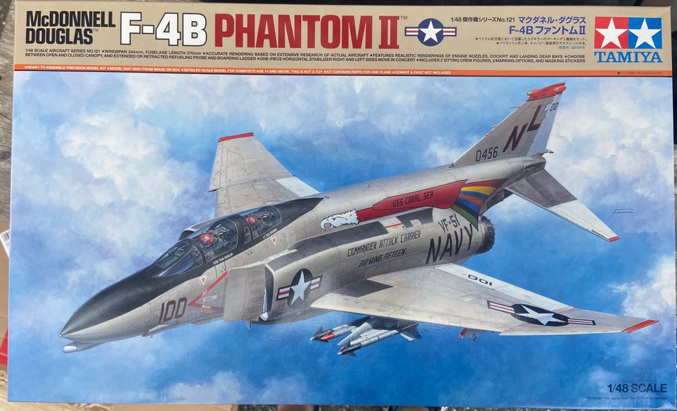 1/48 tamiya F-4B phantom II