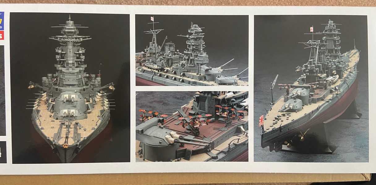 1/350 hasegawa IJN Battleship Nagato 1941