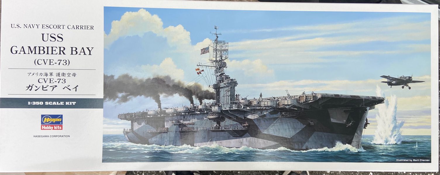 1/350 hasegawa 1/350 USS Gambier bay CVE-73