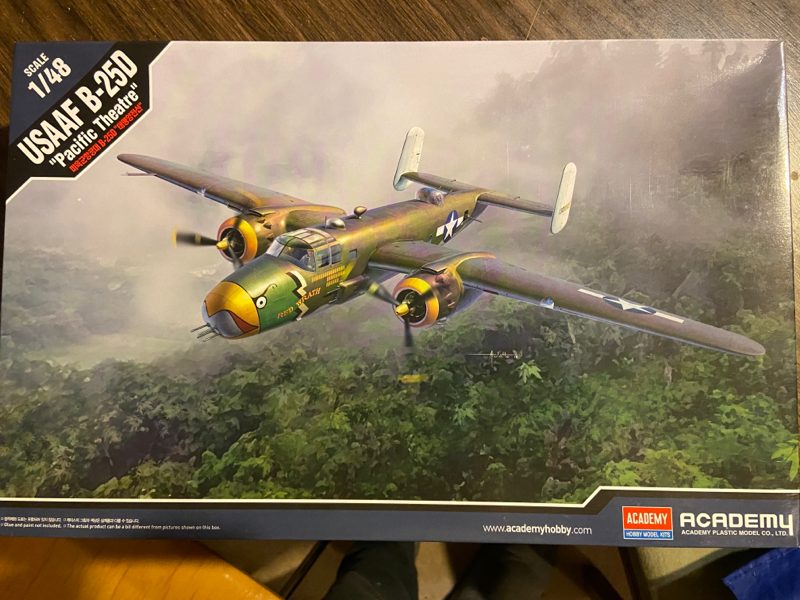 1/48 academy USAAF B-25D Pacific theatre