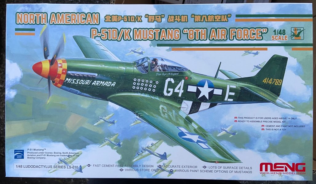 1/48 Meng P-51D/K 8th air force