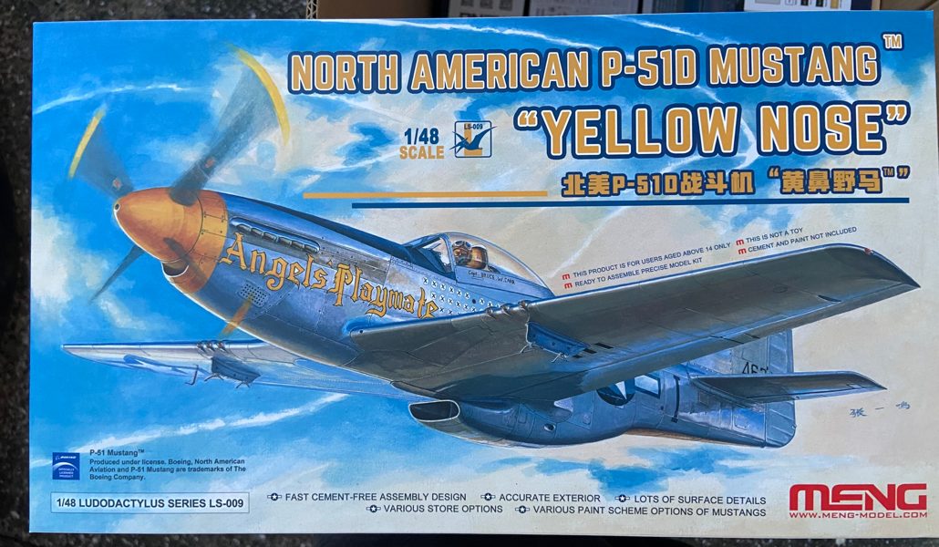 1/48 Meng P-51D yellow nose