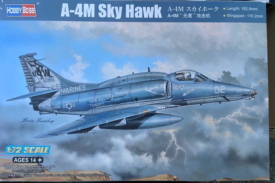 1/72 hobbyboss A-4M skyhawk