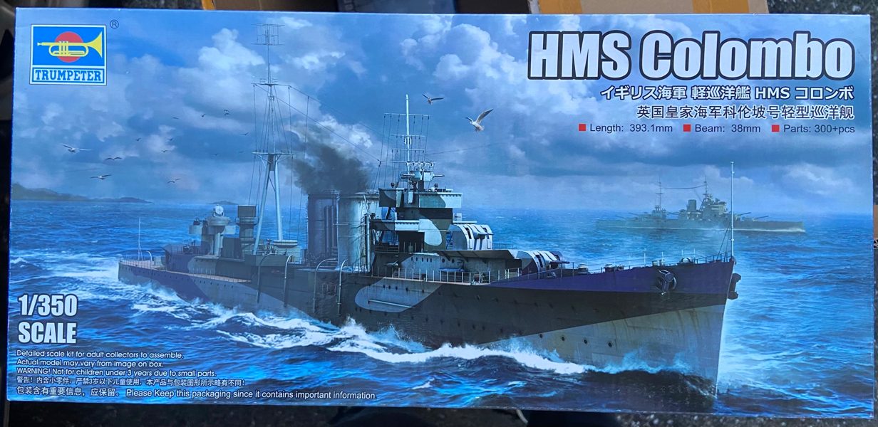 1/350 trumpeter HMS Colombo