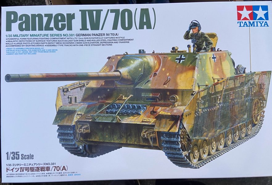 1/35 tamiya panzer iv/70A