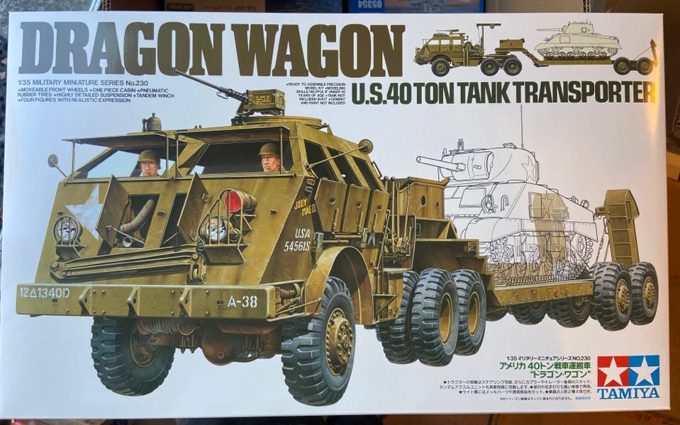 1/35 tamiya dragon wagon US 40ton tank transport