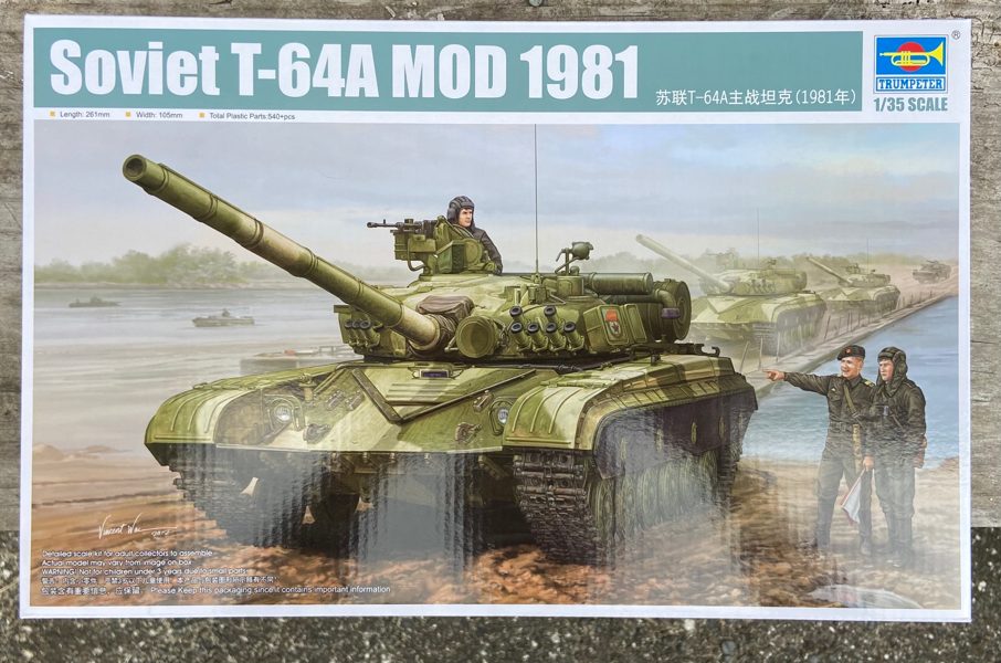 1/35 trumpeter Soviet T-64A mod 1981