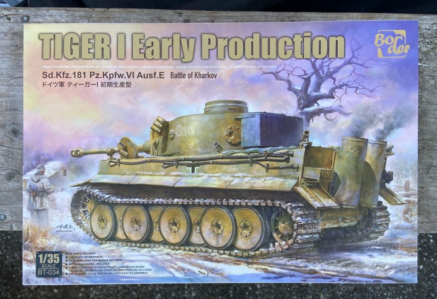 1/35 border tiger I early production