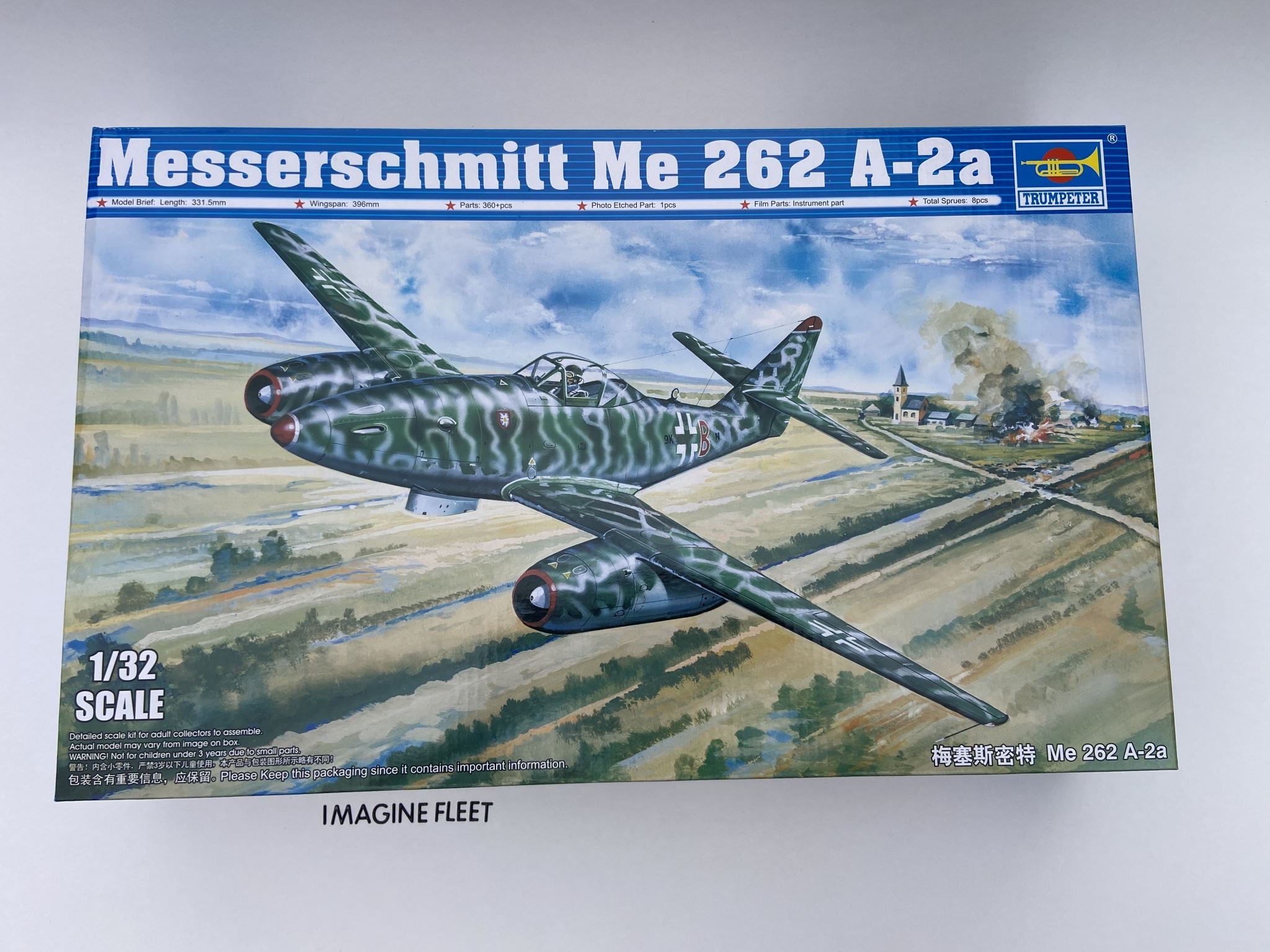 1/32 trumpeter Me262 A-2a