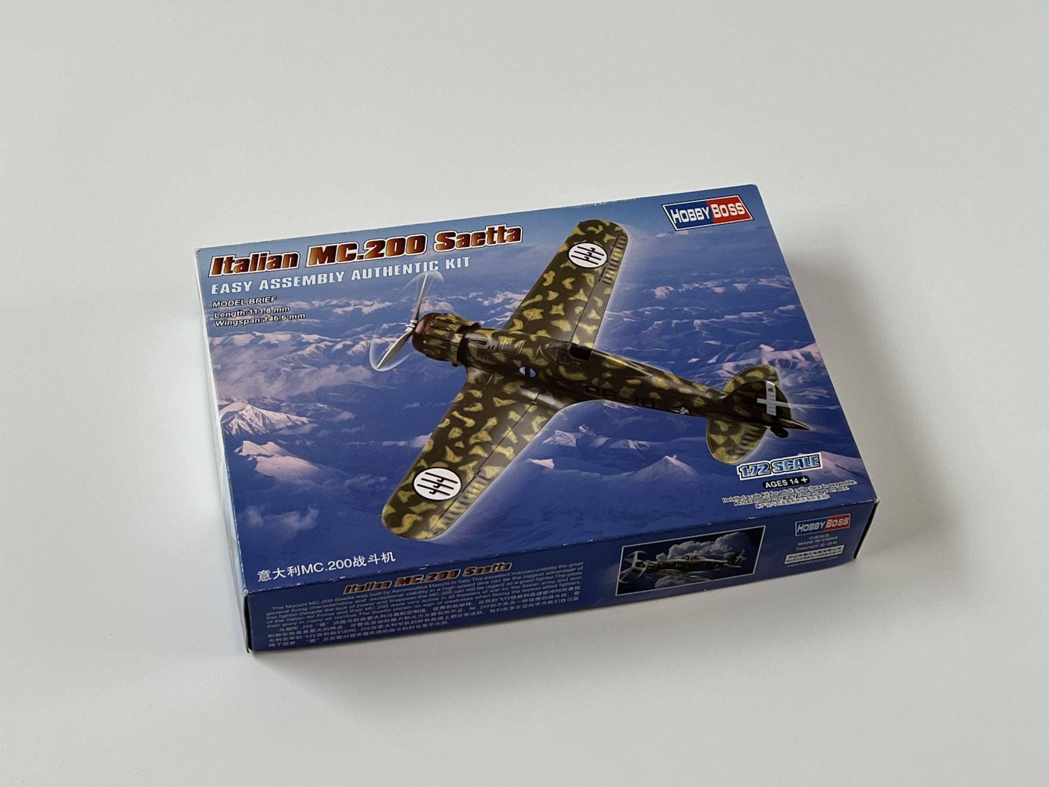 1/72 hobbyboss MC.200 Saetta