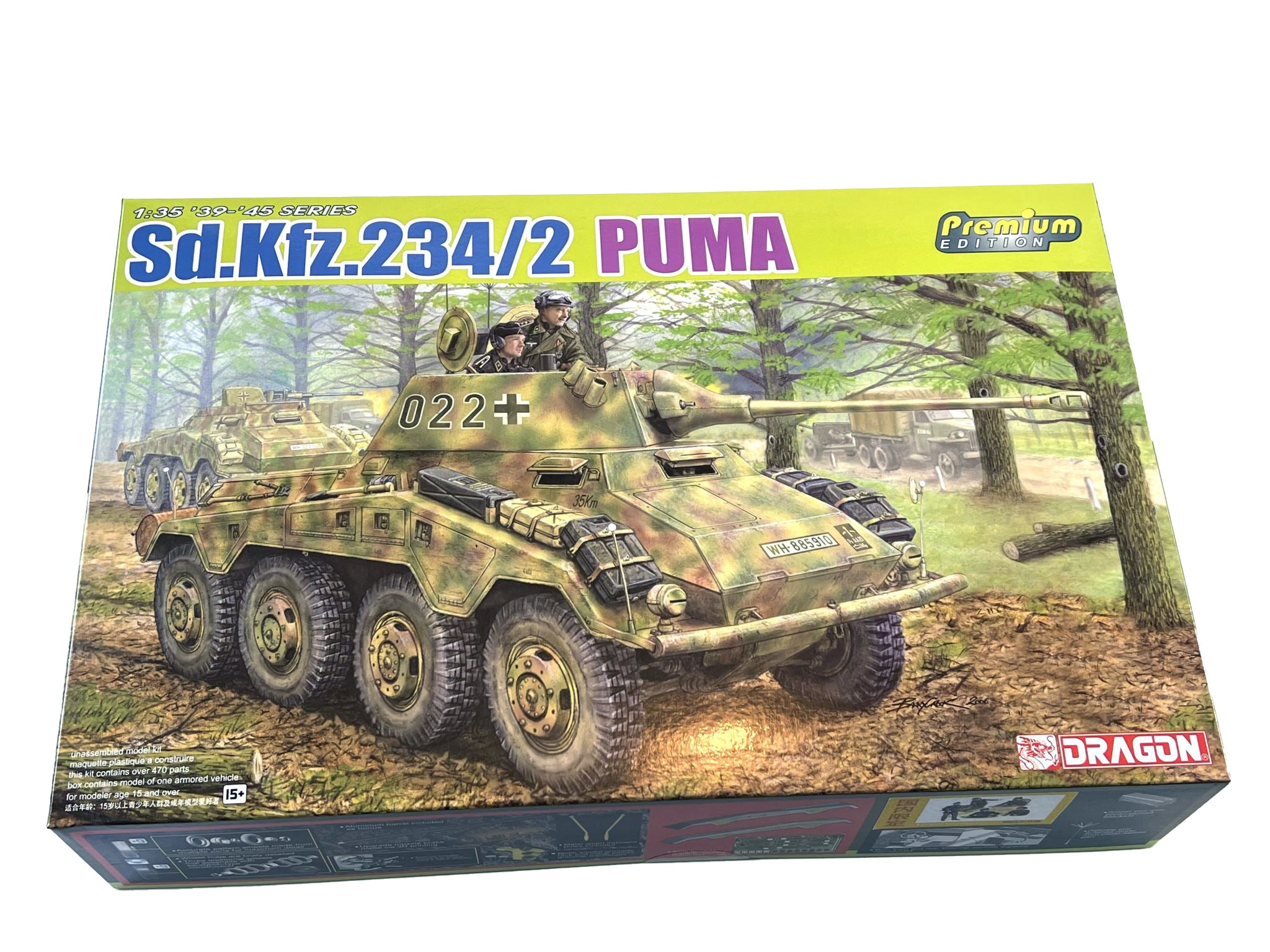 Sd.Kfz.234/2 Puma (Premium Edition) Dragon | No. 6943 | 1:35