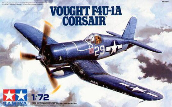 Vought F4U-1A Corsair Tamiya | No. 60775 | 1:72