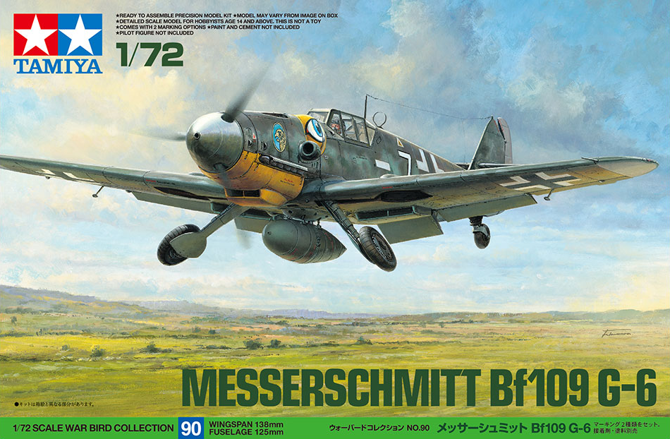 Messerschmitt Bf109 G-6 Tamiya | No. 60790 | 1:72