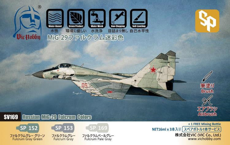 In Stock MiG-29 Fulcrum Camouflage Color Set