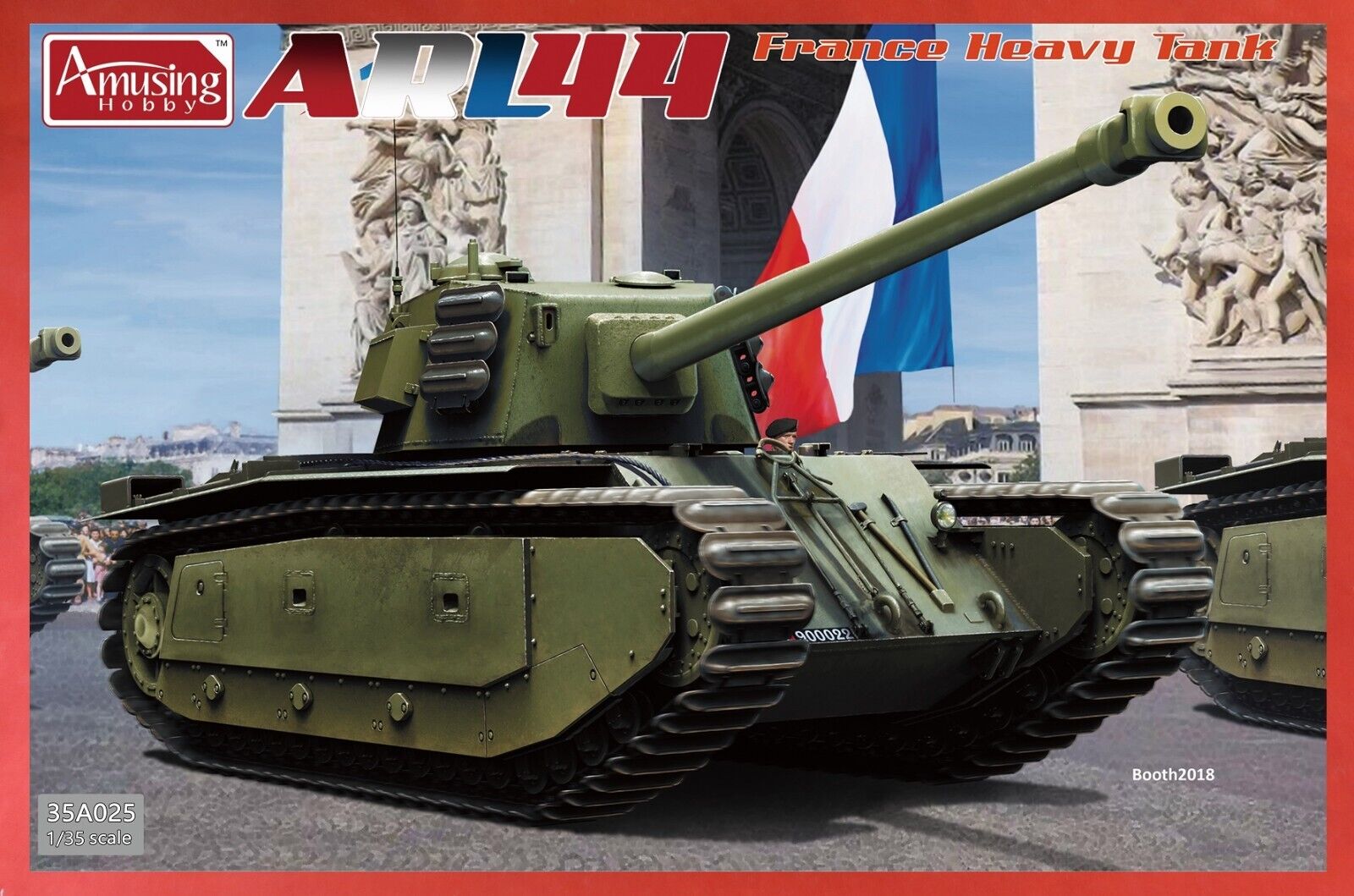 French Heavy Tank ARL44 Amusing Hobby | No. 35A025 | 1:35