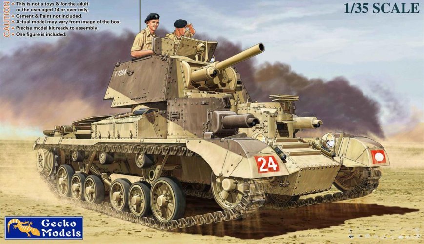 Cruiser Tank A9 Mk.I Gecko Models | No. 35GM0003 | 1:35