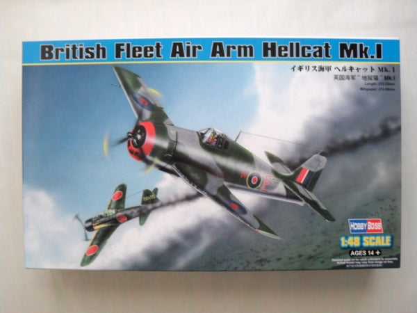 British Fleet Air Arm Hellcat Mk.I HobbyBoss | No. 80360 | 1:48