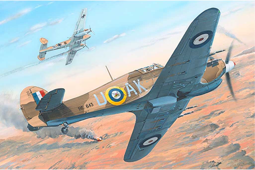 Hawker Hurricane Mk.IIc/Trop HobbyBoss | No. 81779 | 1:48