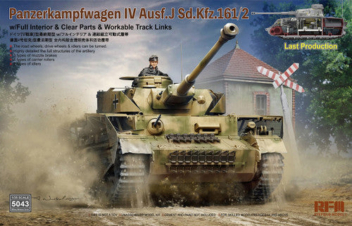 Panzerkampfwagen IV Ausf. J Last Production w/Full Interior  RFM 5043 | 1:35