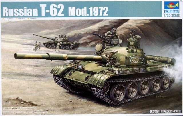 Russian T-62 Mod.1972 Trumpeter | No. 00377 | 1:35