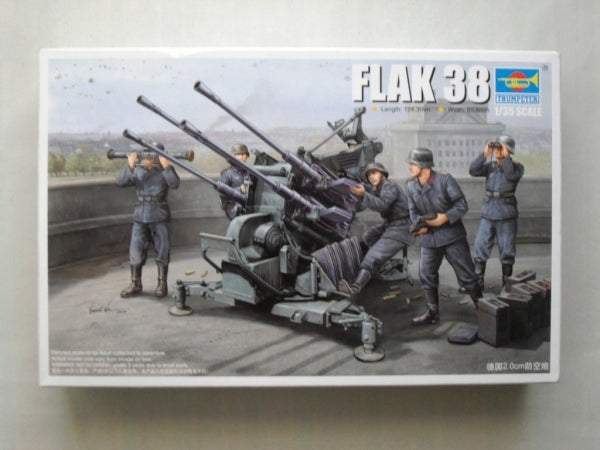 German Flak 38 Trumpeter | No. 02309 | 1:35