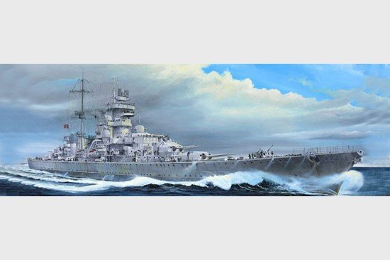 German Heavy Cruiser Prinz Eugen 1945 Trumpeter | No. 05313 | 1:350