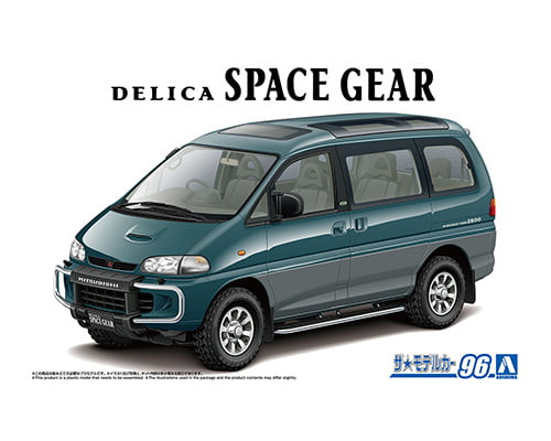 Mitsubishi PE8W Delica Space Gear '96 Aoshima | No. 061404 | 1:24