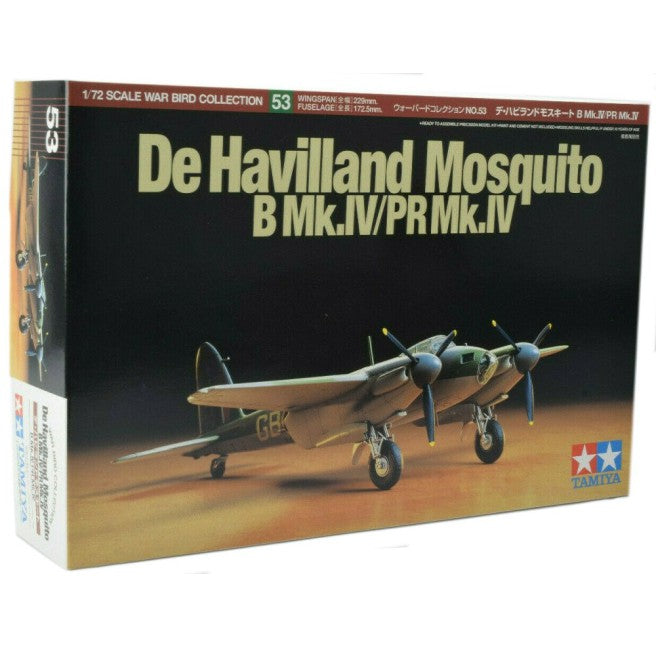 De Havilland Mosquito B Mk.IV/PR Mk.IV Tamiya | No. 60753 | 1:72