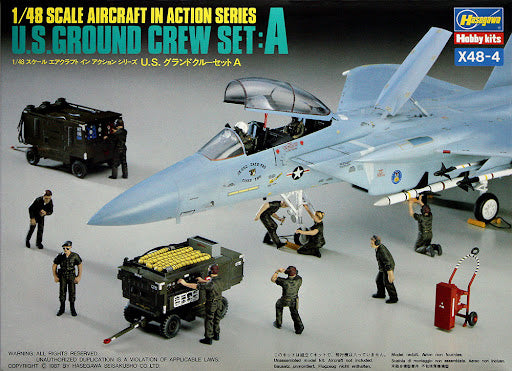 US Ground Crew Set A Hasegawa | No. 36004-1000 | 1:48