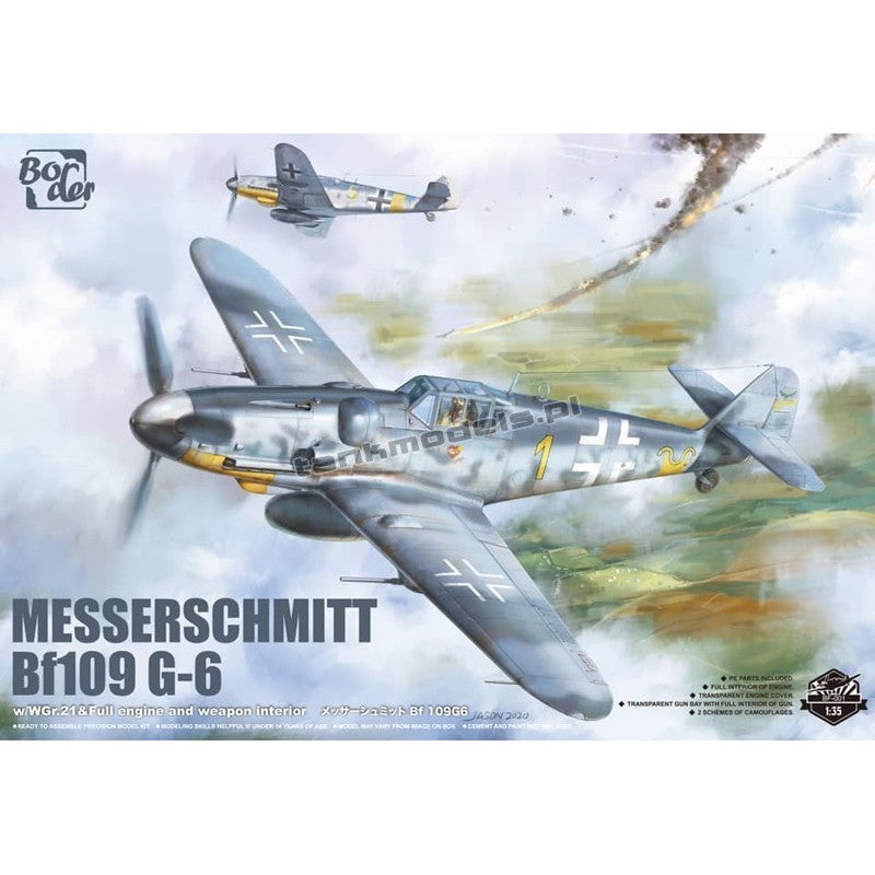 Messerschmitt Bf 109G-6 Border Model BF-0011:35