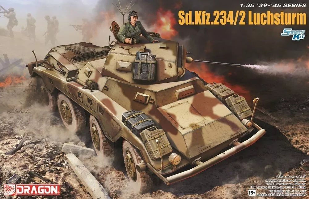 Sd.Kfz. 234/2 Luchsturm Dragon | No. 6696 | 1:35