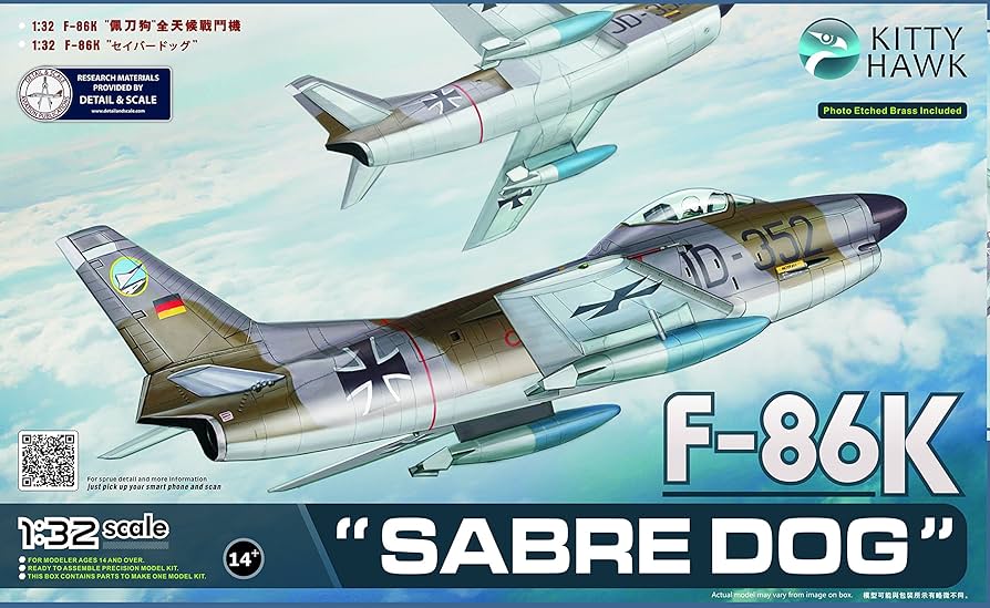 F-86K "Sabre Dog" Kitty Hawk | No. KH32008 | 1:32