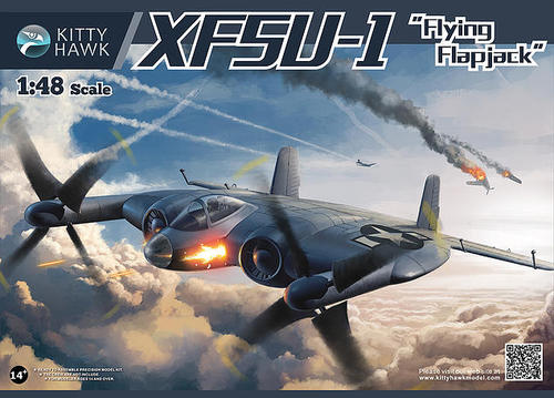 XF5U-1 "Flying Flapjack" Kitty Hawk | No. KH80135 | 1:48