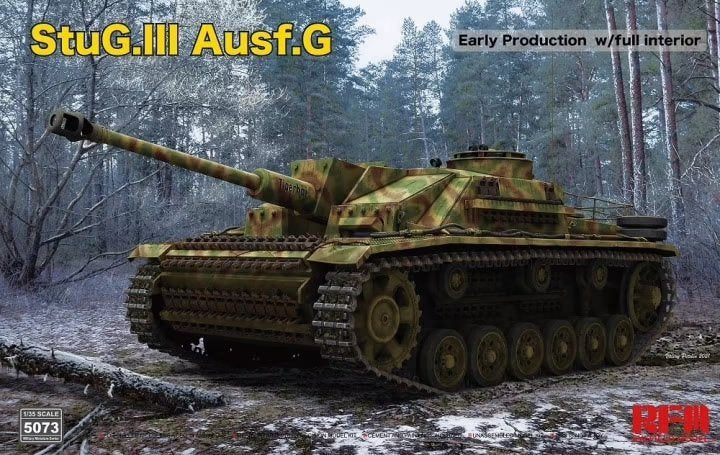 StuG III Ausf. G Early Production w/full Interior Rye Field Model |RM-5073| 1:35