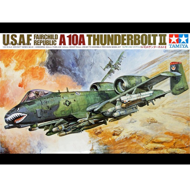 U.S.A.F. Fairchild Republic A-10A Thunderbolt II Tamiya | No. 61028 | 1:48