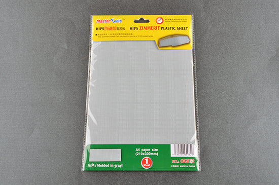 Zimmerit Plastic Sheet Trumpeter 09972