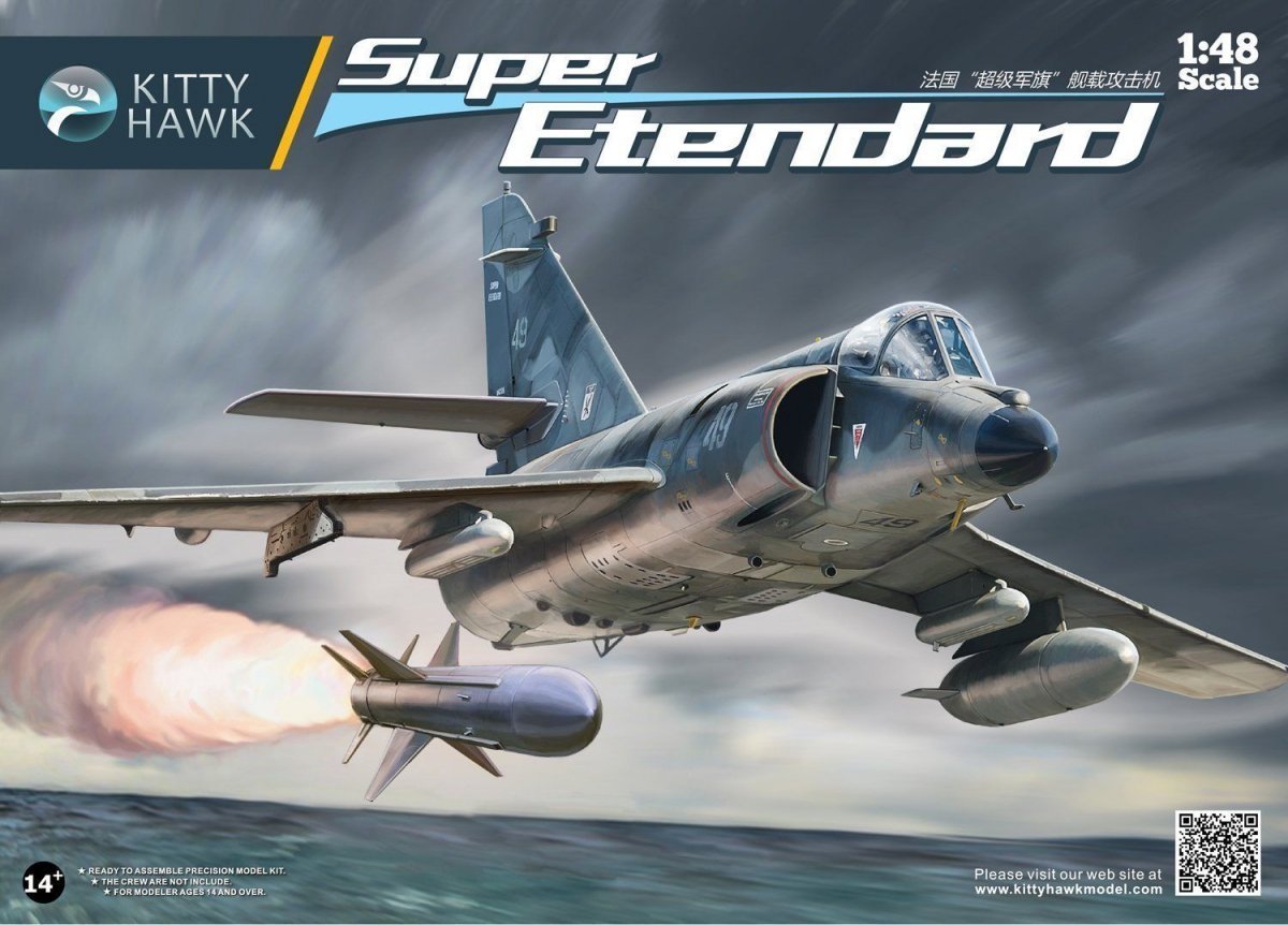 1:48 Super Étendard Kitty Hawk 80138