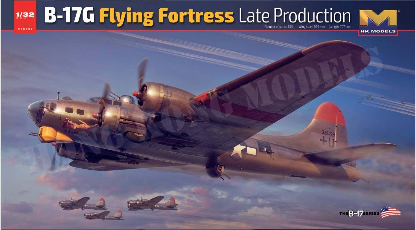 B-17G Flying Fortress Late Production HK Models | No. 01E030 | 1:32