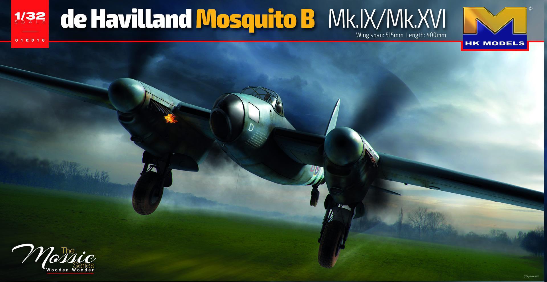 de Havilland Mosquito B Mk.IX/Mk.XVI HK Models | No. 01E016 | 1:32