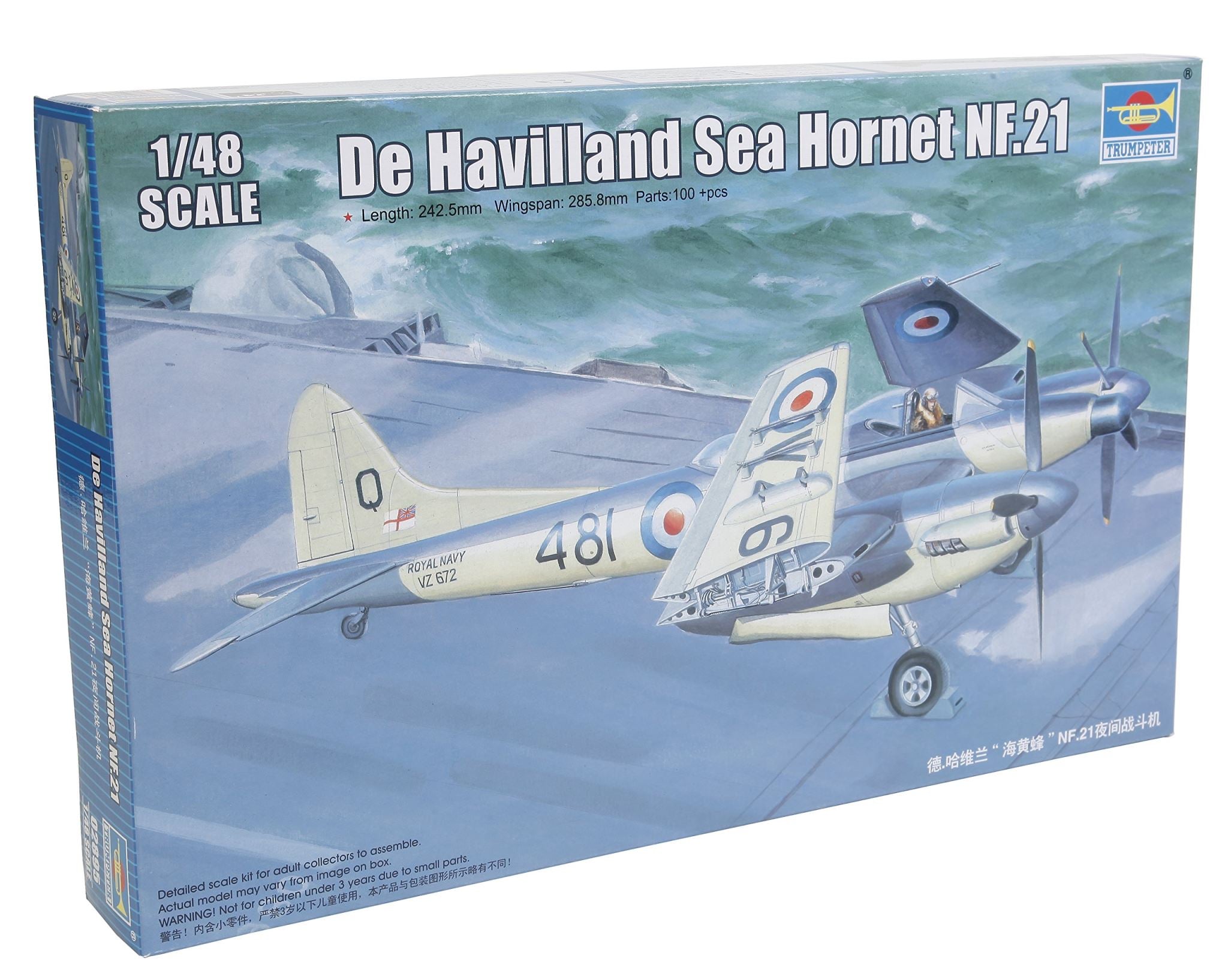 De Havilland Sea Hornet NF.21 Trumpeter | No. 02895 | 1:48