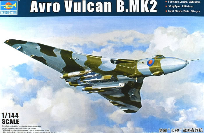 Avro Vulcan B.Mk.2 Trumpeter | No. 03931 | 1:144