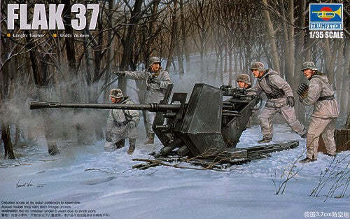 German Flak 37 Trumpeter | No. 02310 | 1:35