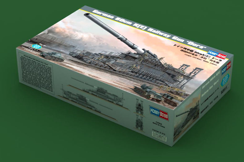 German 80cm K(E) Railway Gun "Dora" HobbyBoss | No. 82911 | 1:72