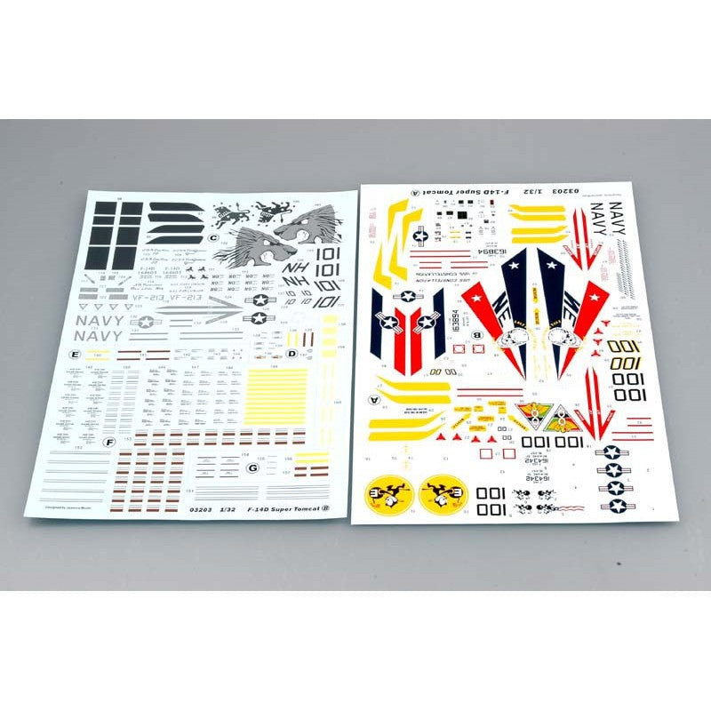 Grumman F-14D Super Tomcat Trumpeter | No. 03203 | 1:32