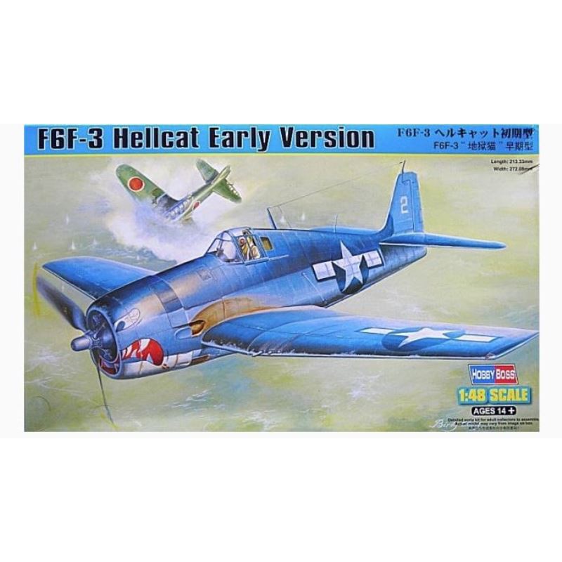 HOBBYBOSS 80338 - 1:48 F6F-3 Hellcat Early Version