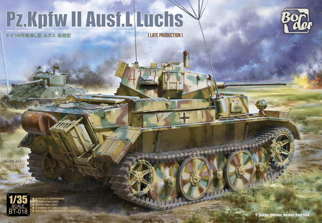 Border BT018 - 1:35 Pz.Kpfw II Ausf.L Luchs