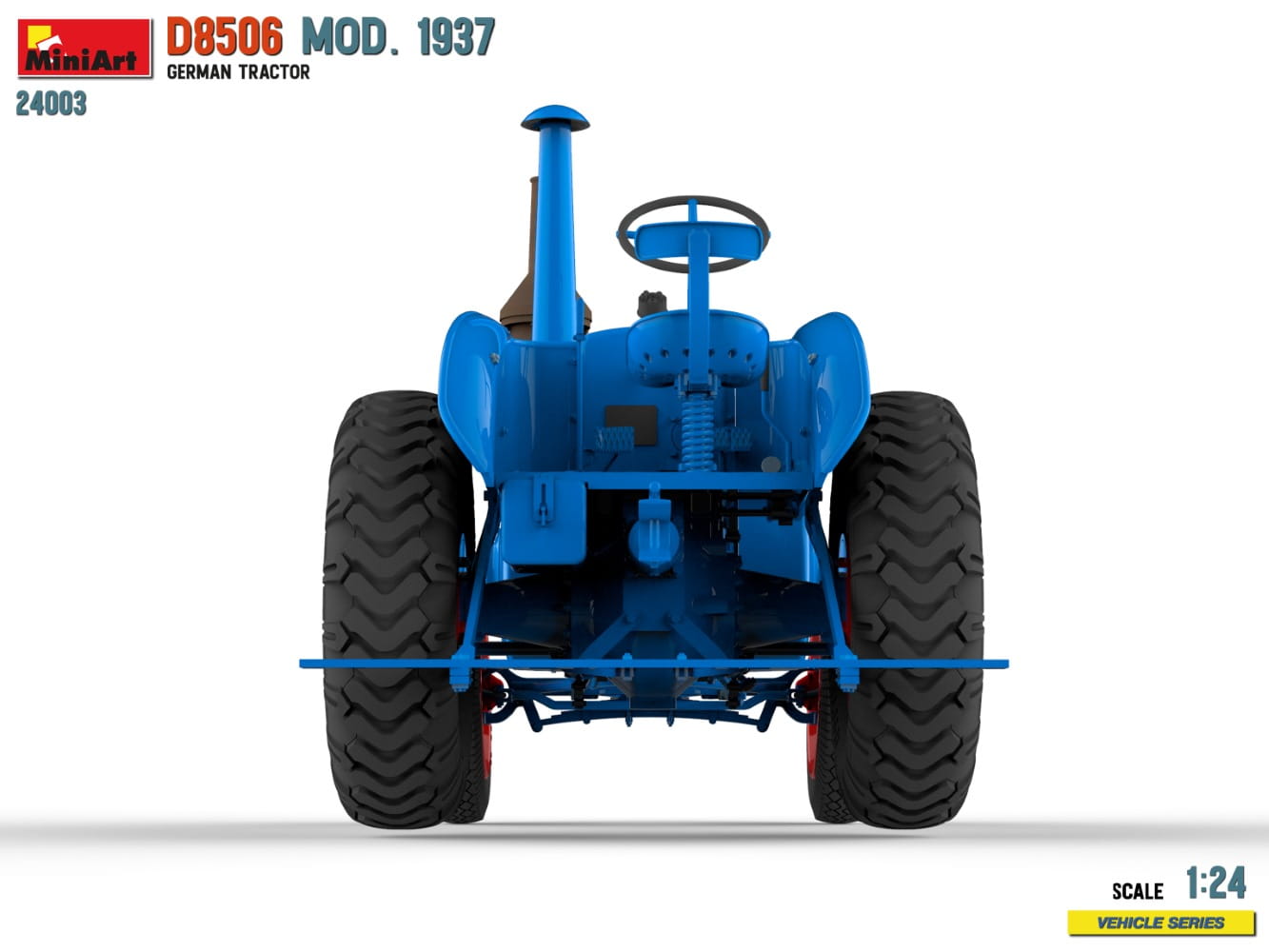 Miniart 24003 - 1:24 D8506 Mod. 1937 German Tractor