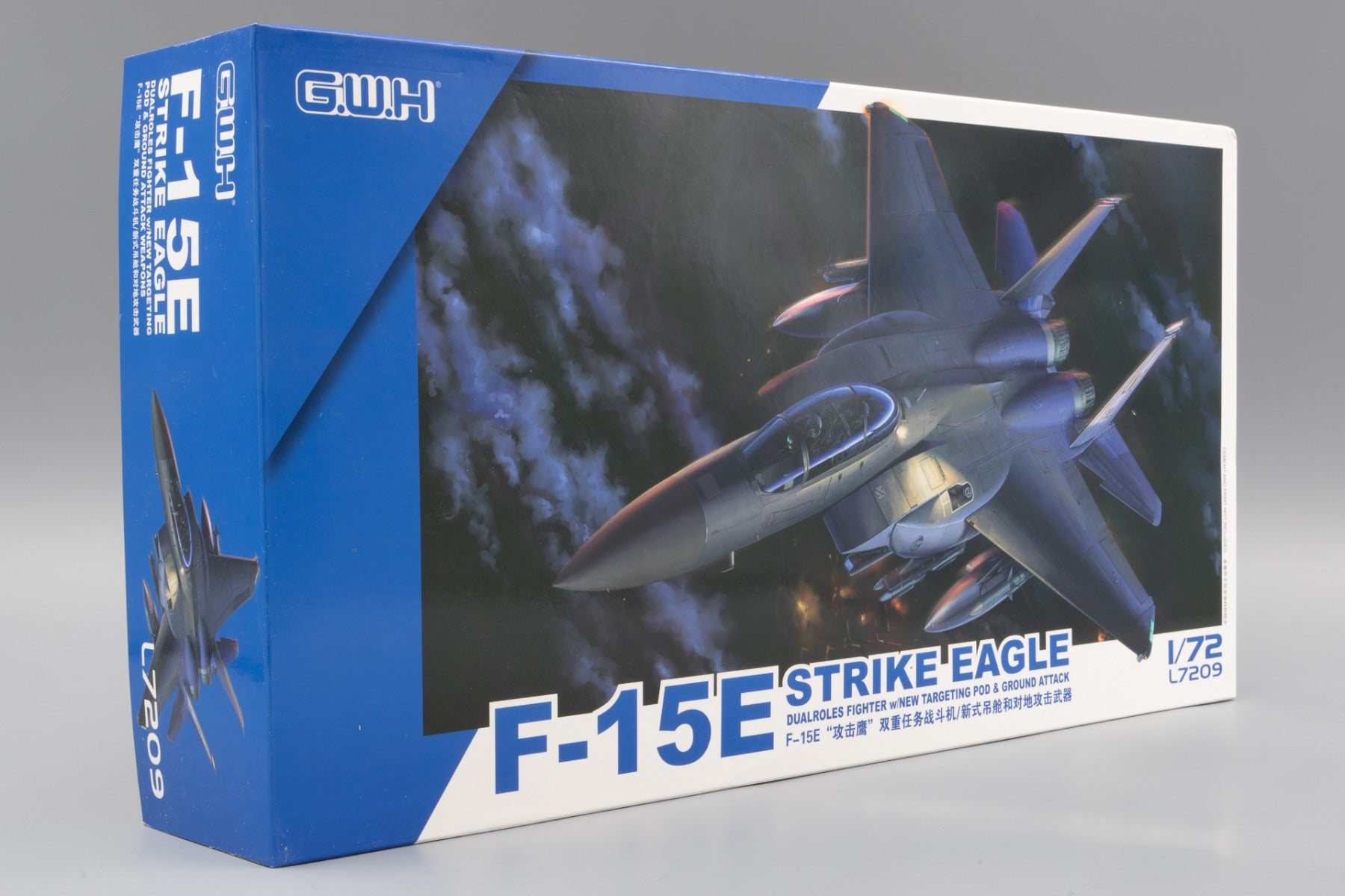 Great Wall Hobby GWHL7209 F-15E Eagle USAF w/New targeting pod & weapons